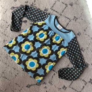 Mini Boden flower power top 9/10